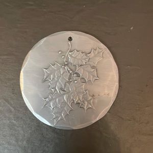 Wendell August Forge Christmas Ornament 1980